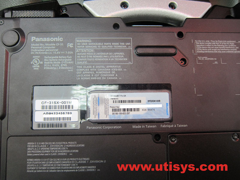 Panasonic ToughBook CF-31SX-001M